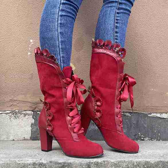 victorian goth boots