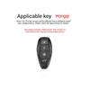 New Fashion Car Key Case Cover For Hongqi HS5 H5 H9 HS7 H7 L5 HS3 L9 Top Quality Zinc Alloy Stone Pattern Protector  Accessories