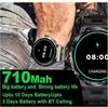 2025  New V69 1.85" Ultra HD Display Smartwatch Men 710 mAh Large Battery,400+ Watch Faces Smart Watch For Android iOS Phone