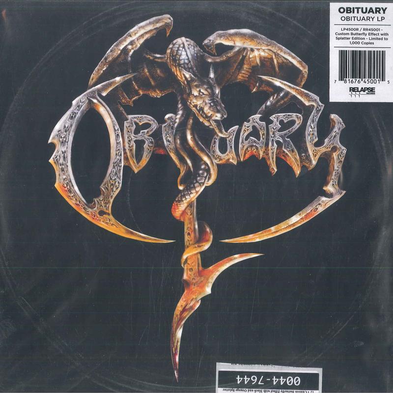 

LP Record OBITUARY - Obituary RR7370 Relapse Records 2021 US Rock
