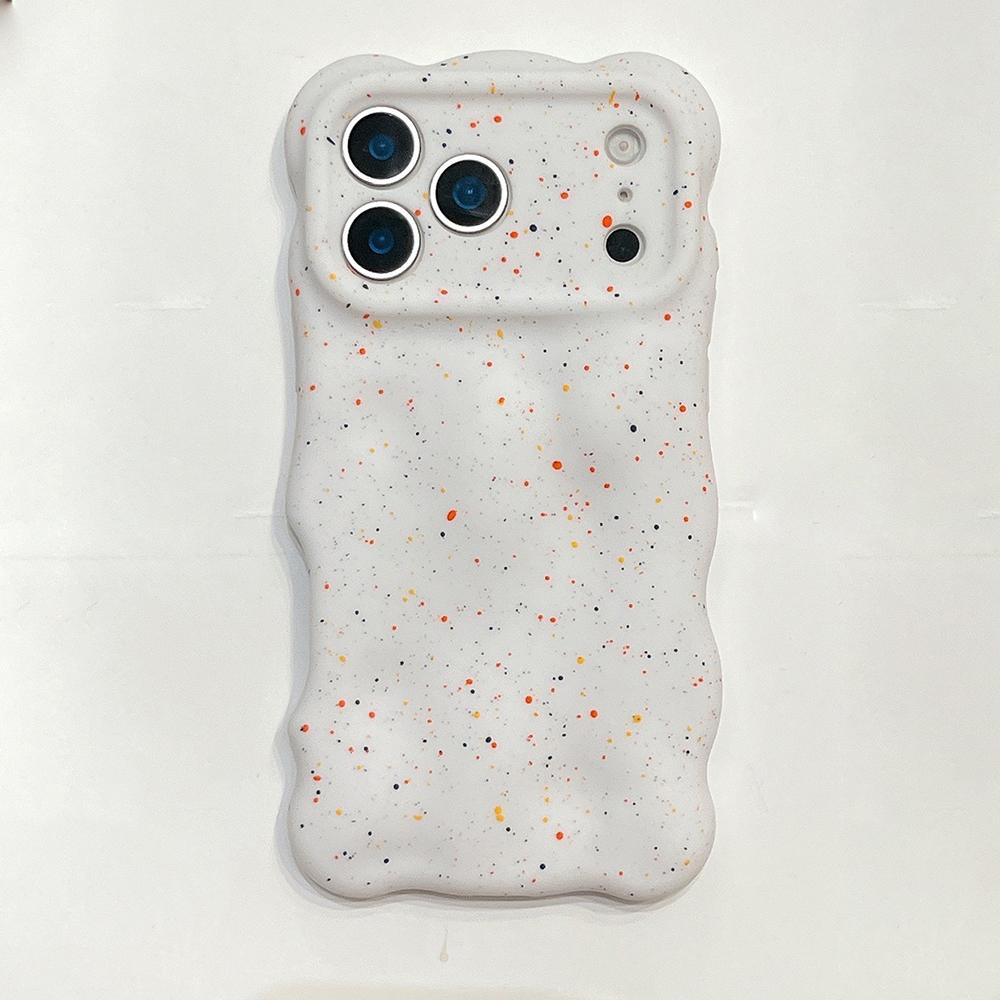 

Милый цветной горошек 3D узор-пузырьки Чехол для телефона Для iPhone 17 Air 16 15 14 13 12 11 Pro Max Мягкий ударопрочный силиконовый чехол iPhone Air