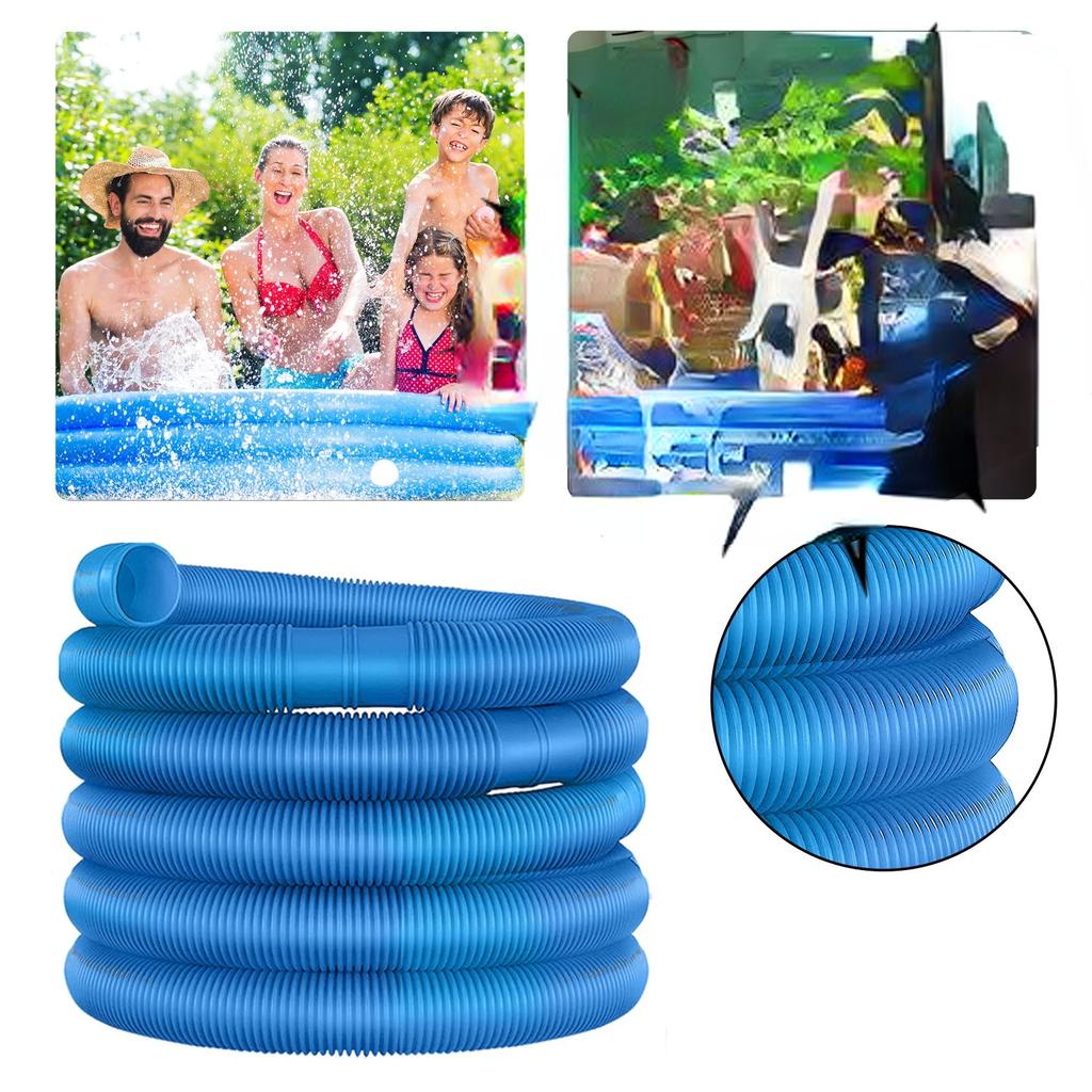 Pool Pump Replacement Hose 6.3m Long and 32mm Wide Solar Hose For Swimming Pool And Swimming Pool Durable, Leak-Resistant, Unive