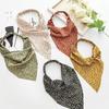 Hair Scarfs Head Bandanas for Women Fashion Floral Triangle Head Scarf Hair Accessories