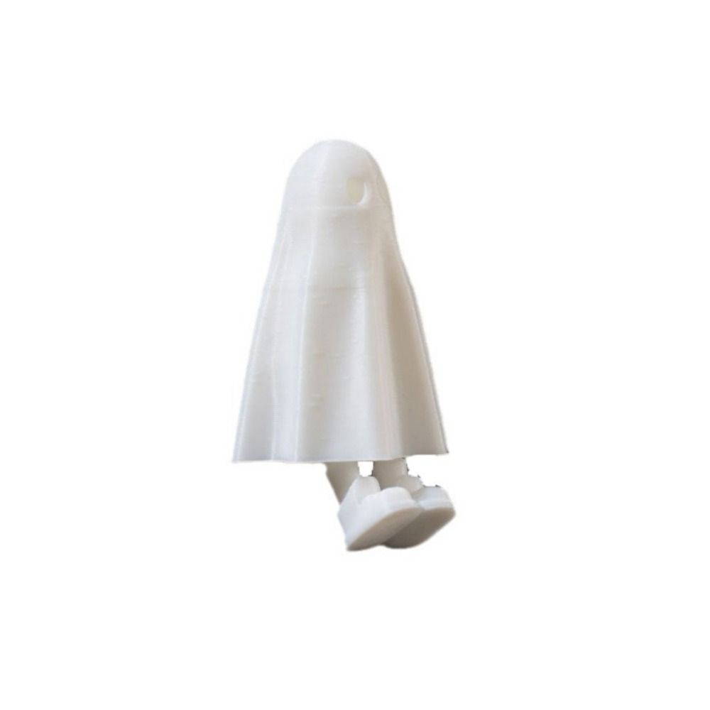 Cute Little Man Ornament Activity Foot 3D Printed Ornament Halloween Ghost Statue  Halloween Decor