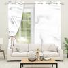 Modern Marble Grain Curtains Set Polyester Home Interior Minimalist Style Living Room Window Curtain Light Blocking For Area Made Of