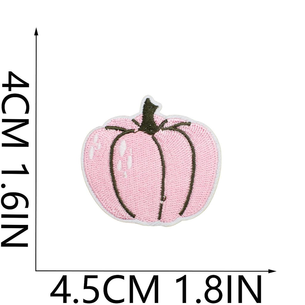 Ghost Embroidery Cloth Sticker Halloween Piao Ghost Patch Sticker Festive Atmosphere Dress Up Embroidery Label Pumpkin Spider Web