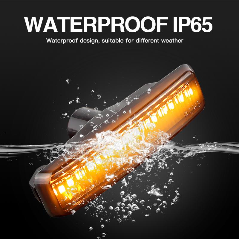 2PCS Canbus LED Dynamic Turn Signal Light For BMW X5 E53 3 Series E36 Side Marker Flasher Flowing Water Blinker Flashing LightTurn Signal 2