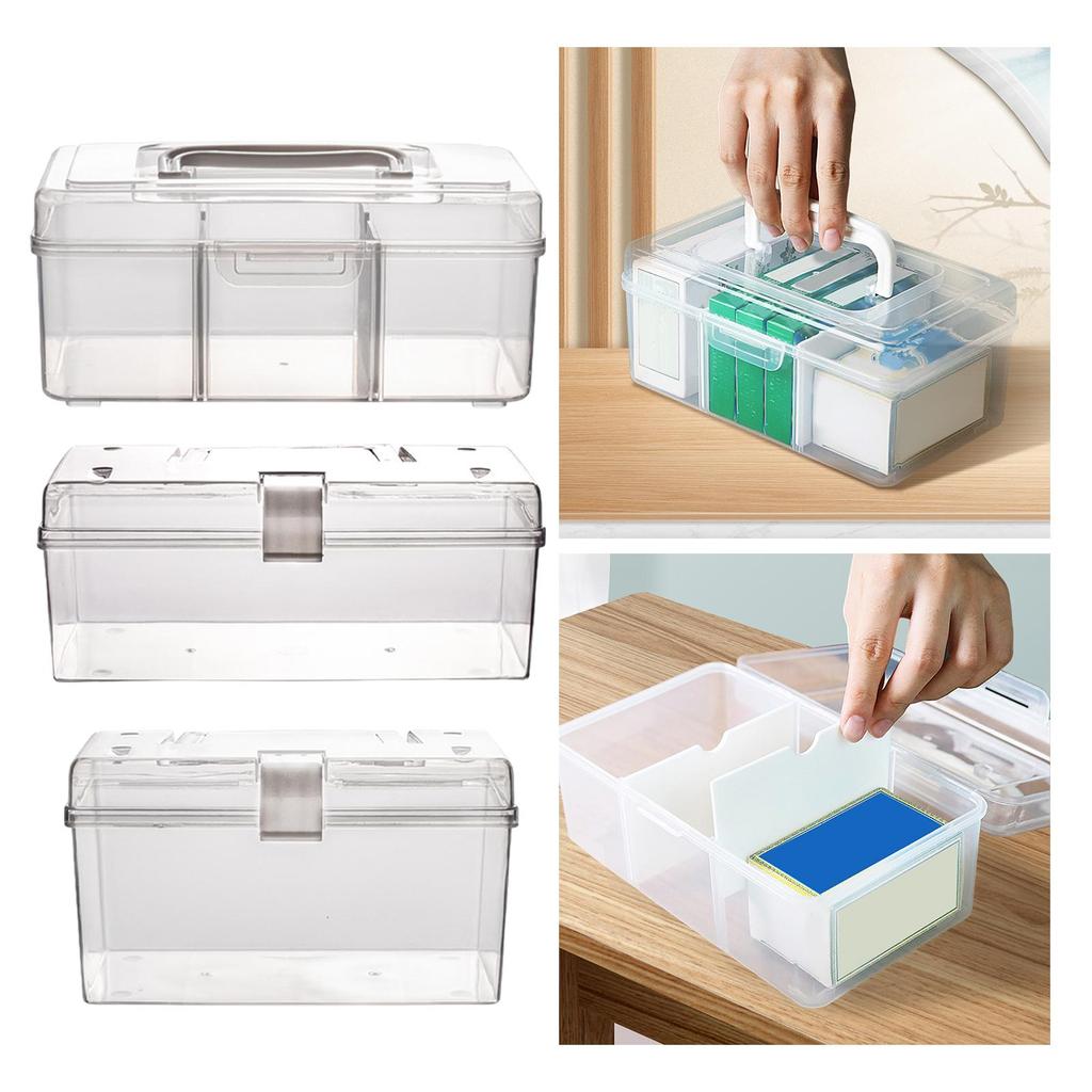 Box, Storage Organizer, Family First Aid Empty Box for
