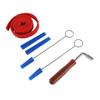 6/9Pcs Portable Piano Wrench Tuner Professional Piano Tuning Lever Tools  Piano
