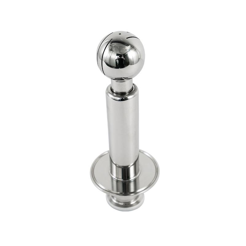 Stainless Steel Double Clamp Rotary Cleaning Ball Polisher