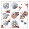 6pcs Shiny Windmill Garden Decor, Bird Protection for Yards, Farms and Balconies, for Vegetable Gardens and Outdoors