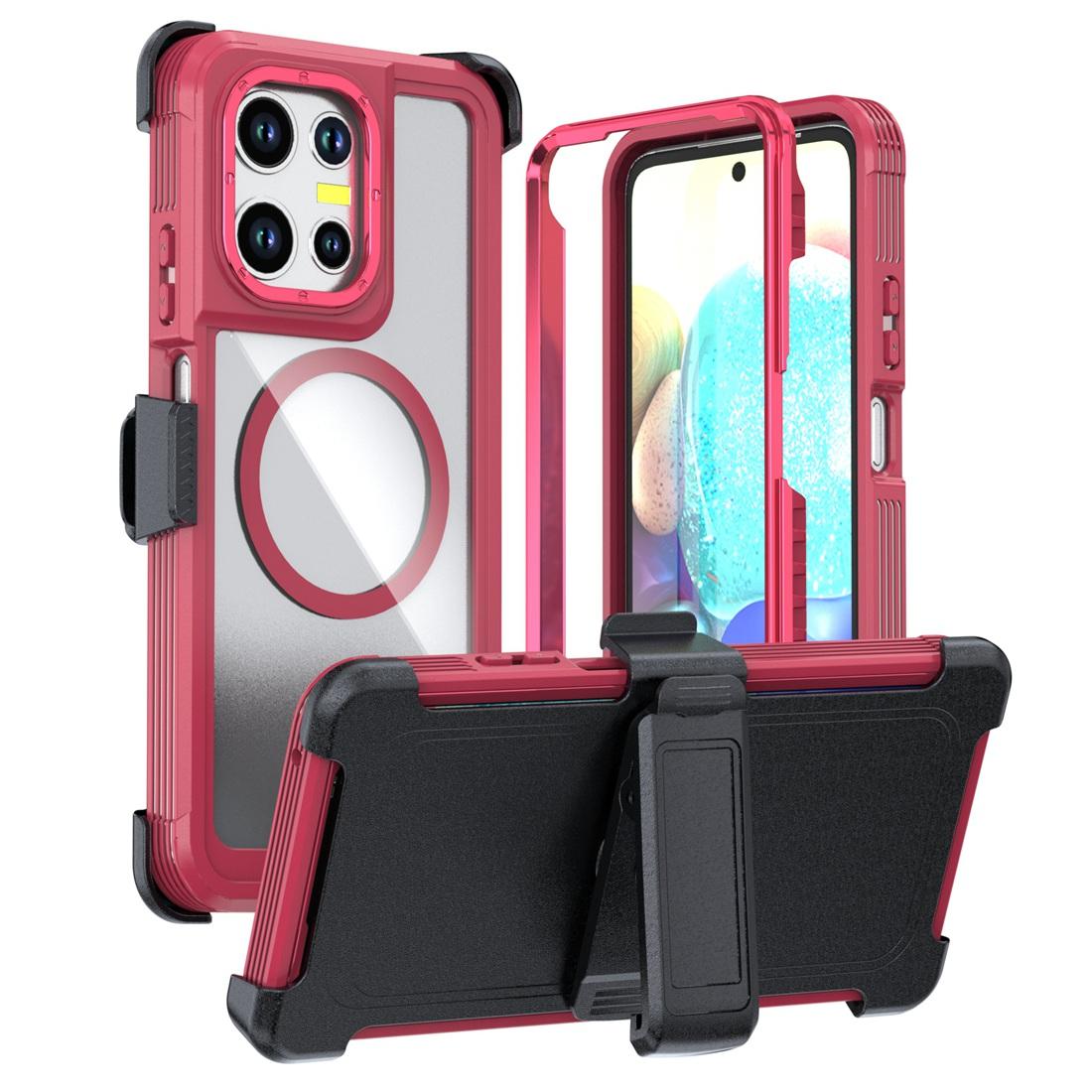 For Moto G 5G Belt Clip Phone Case,heavy Compatible With Magsafe Clear Protection Stand Case Fit Moto G 5G /G PLAY Moto G 5G 2025