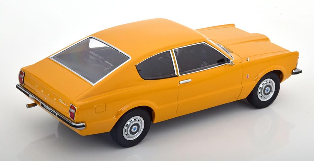 KK Scale Ford Taunus L Coupe 1971 Ocher Finished Product 1/18