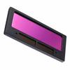 2Pcs Solar Automatic Darkening Lens Welding Helmet Lens Filter for Repair Projects Built In Battery