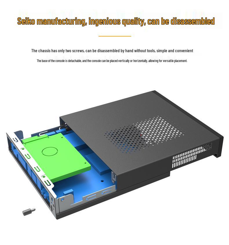 Core I3/i5/i7 Micro Office Desktop PC - Industrial Mini Assembled Computer.