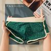 Men's Starry Sky Cotton Boxer Briefs: Trendy, Comfortable, Sporty Underwear for Youth