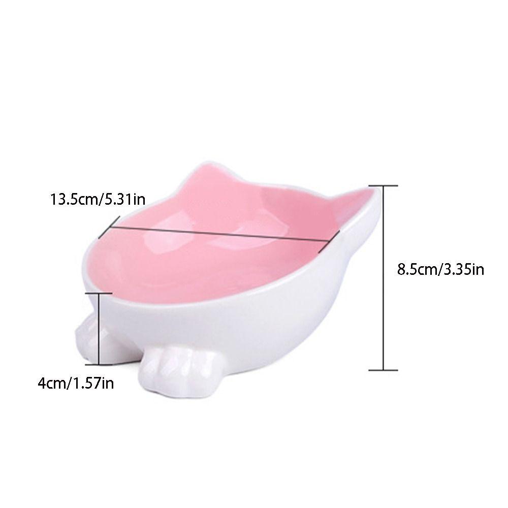 Non-slip Dog Food Feeding Basin Cute Pet Drinking Feeder Cat Ceramic Bowl  Water Container