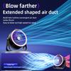 K8 air light circulation fan with 5 levels of wind speed and light adjustment, USB silent, bedroom, camping, multi-purpose