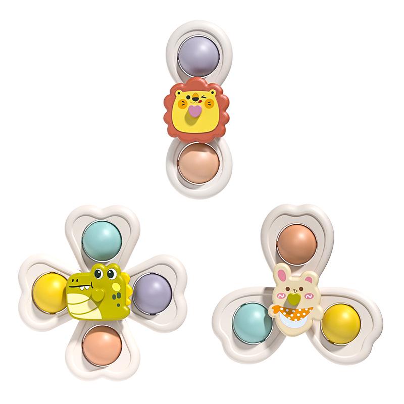 

Baby Suction Spinner Toy for High Chair, Educational for 0-2 Years, 6 Months+