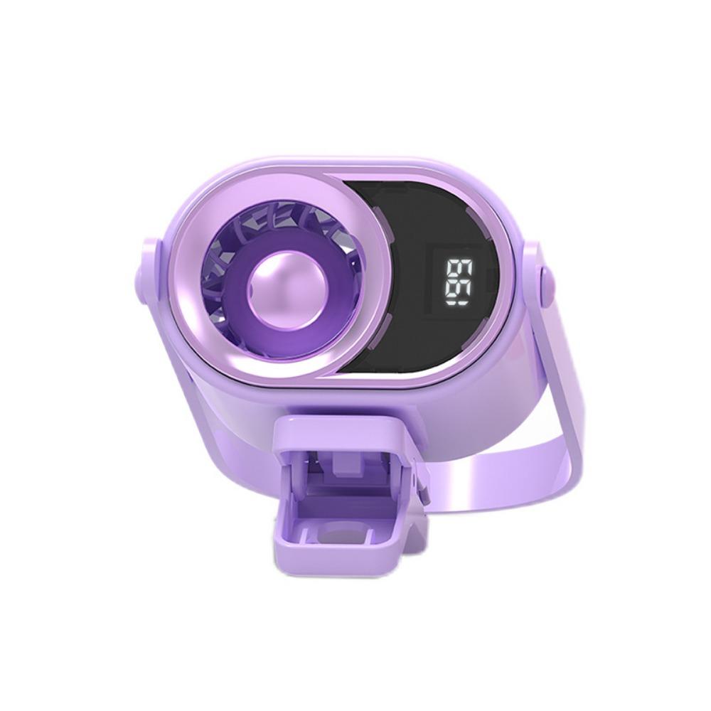 

Silent Operation Mini Electric Fan 199 Speeds Adjustable Baby Stroller Fan Outdoor фиолетовый