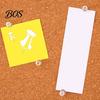 Transparent Push Pins 100/200/500Pcs Clear Pins, Plastic Head Thumb Tacks, Office Steel Pointed Nails for Cork Board, Bulletin Board High-quality