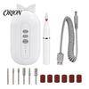 Cordless Nail Polishing Pen Electric Drill Machine with Bit Storage Case, 17000RPM Portable File Tool Kit for Trimming, Professional Manicure Pedicure