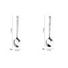304 Stainless Steel Children's Long Handle Soup & Teaspoon, Korean Style