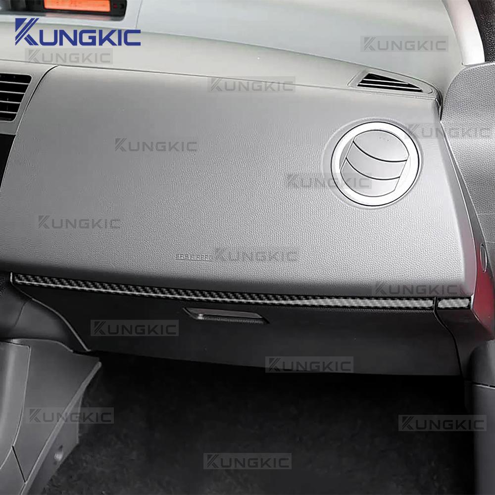 Echter Weicher Karbonfaser-Aufkleber Für Suzuki Swift ZC31S/ZC32S 2005 2006 2007 2008 2009 2010 Auto Mittelkonsole Beifahrer-Zierleiste