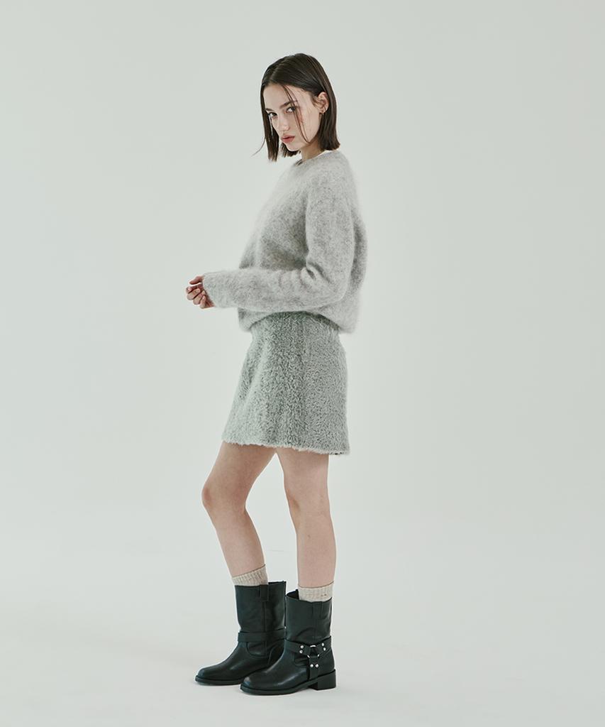 Pin Black Lacon Teddy Mustang Skirt Mint