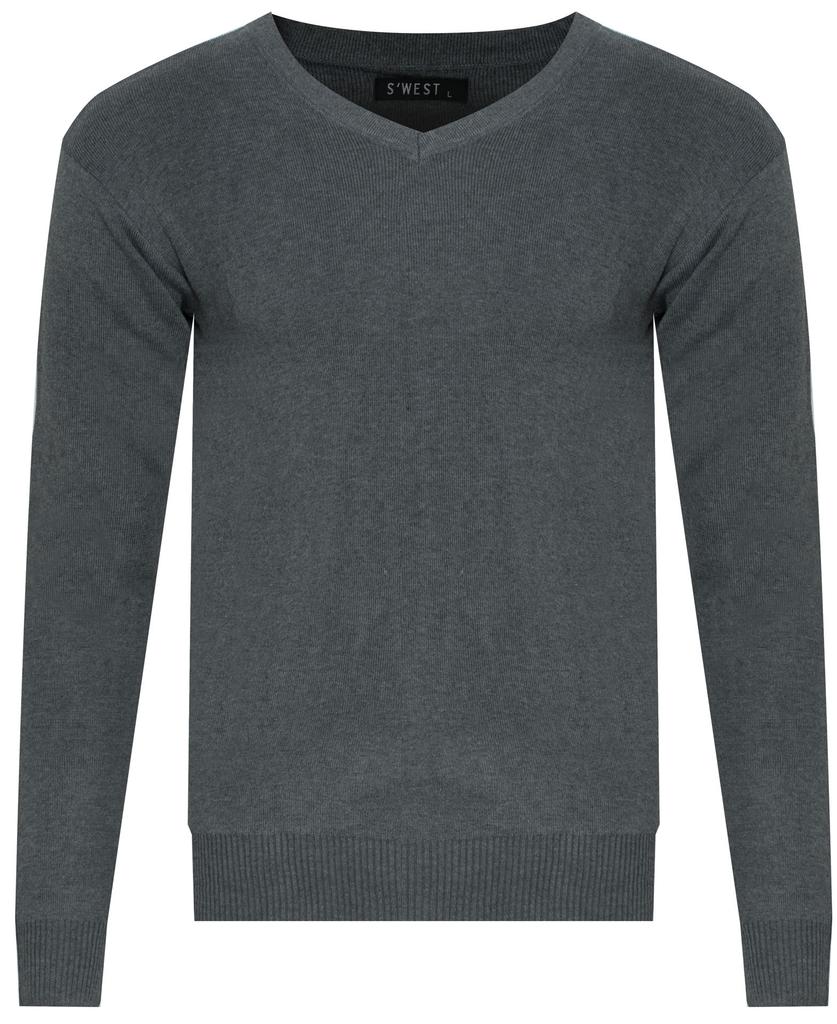 Men' Sweater - B-6425 Dark Gray