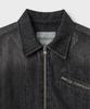 Belier Trail Denim Blouson Jacket - Grain Black
