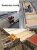 Precision Linear Optical Rail and Rod Guide for Woodworking Saw Tables