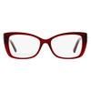 Swarovski Women S Grid cryStal eyeglaSSeS Sk5452 068 Maroon 52mm 068