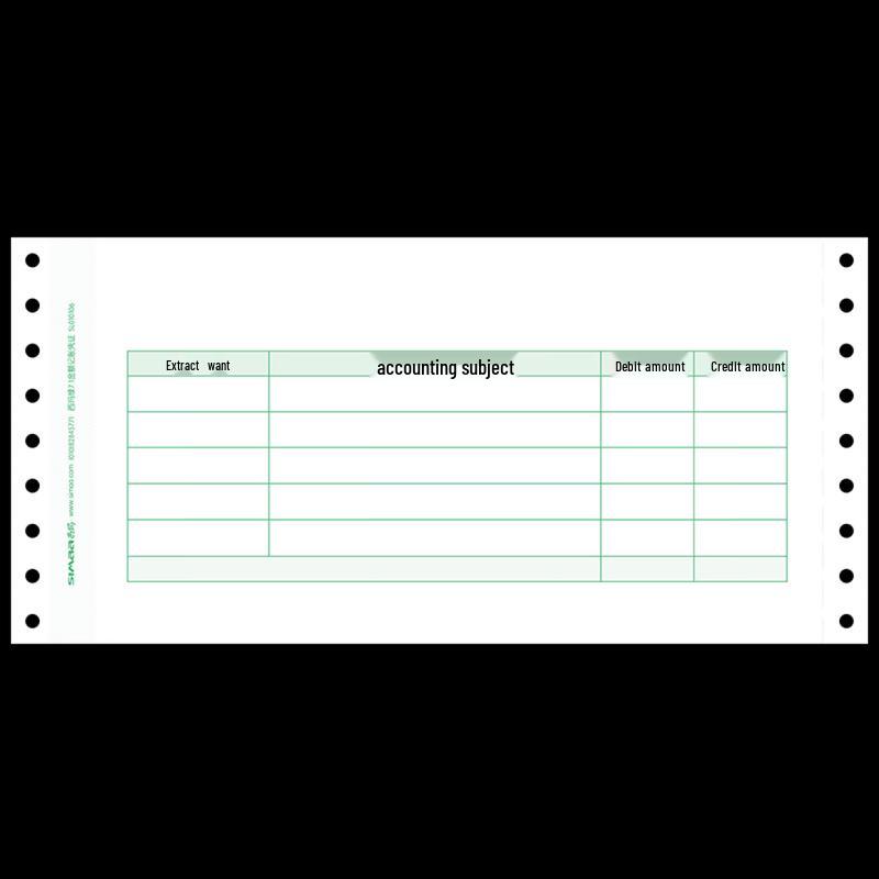 Xima Accounting Voucher Dot Matrix Printer Paper