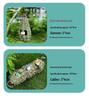 Handmade Outdoor Woven Straw Birdhouse: Warm Bird Nest Pendant for Home Decoration