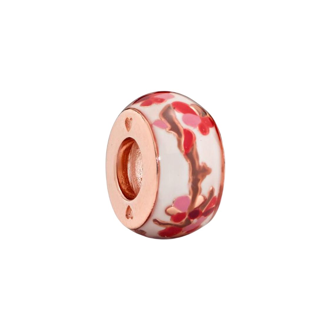 Pandora Moments Pink Peach Blossom Charm Women Charm Rose-Gold 788111ENMX Rose Gold,F