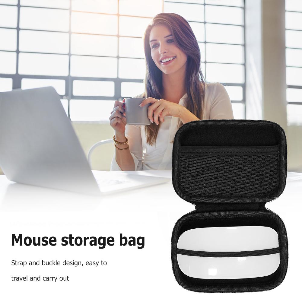 EVA Carrying Bag Waterproof Travel Carrying Case Dustproof Portable Storage Bag Mouse Cover for Logitech Pebble M350 Mice Case