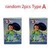 New Hot Plum Rain Season Q Version Figures Umbrella Scene Pvc Collectible Model Toy Gift For Anime Fans For Kids Adults Children's Birthday Gift