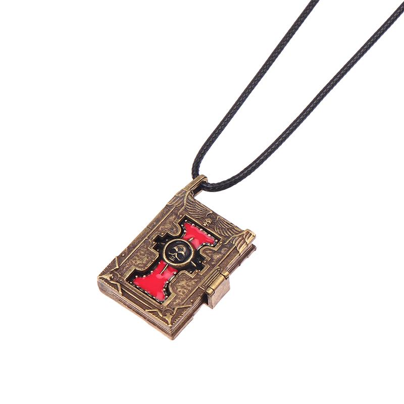 Warhammer 40K Imperial Fists Anime Peripherie Kreative Persönlichkeit Codex Halskette Hochwertiges Zubehör Weihnachtsgeschenke