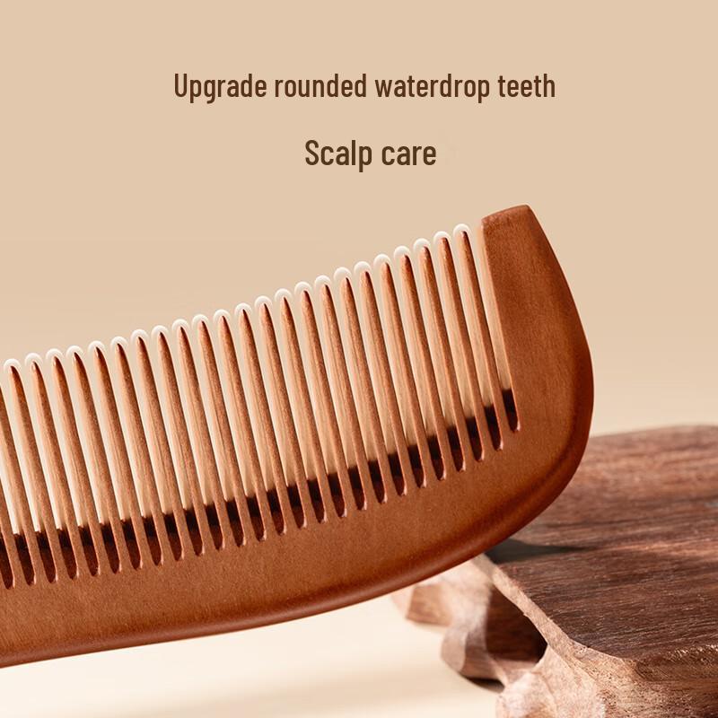 Golden Silk Sandalwood Wooden Comb