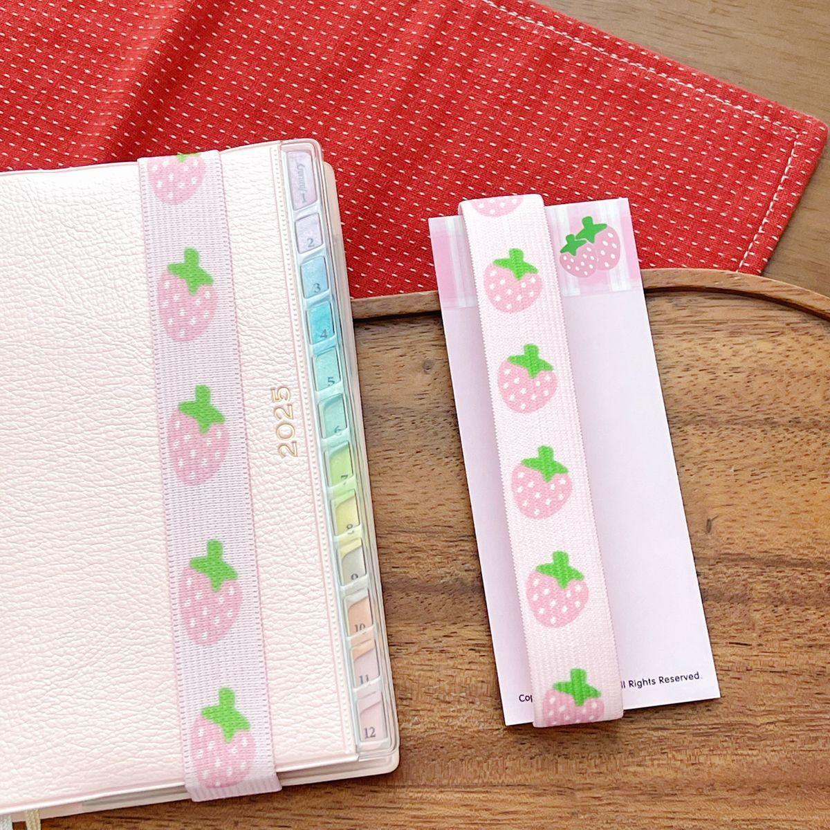 

Fashion Hot Sale Hand Ledger Strap A7 Loose-leaf M5 Elastic Band Cute High-value Star Decoration Ins Wind Storage