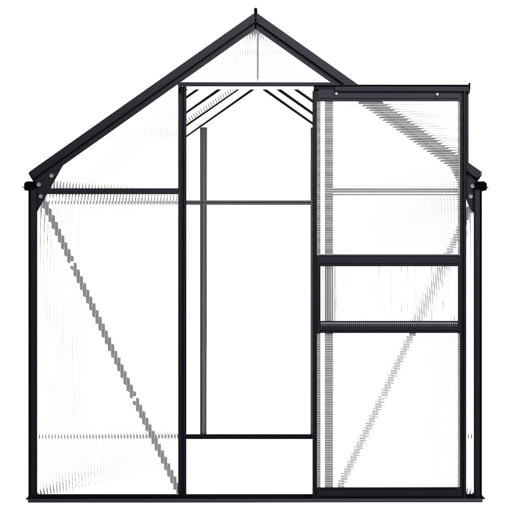 Greenhouses Greenhouse Anthracite Aluminium 4.75 M