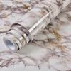 40cm Kitchen wall sticker self-adhesive marble pattern waterproof cabinet stove countertop wallpaper desktop bathroom renovation