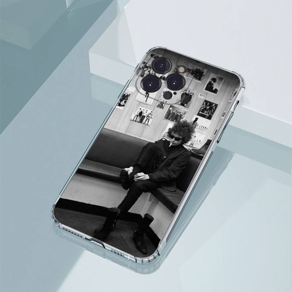 B-Bob Dylan Phone Cases For iPhone17,16,15,14,13,12,11,Pro,Max,Plus Luxury Camera Protection Plastic