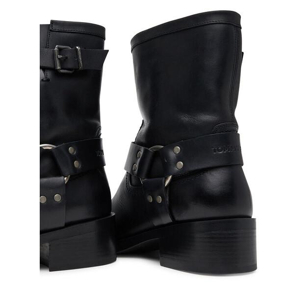 Ankle Boots Tommy Jeans Tjw Biker EN0EN02811 Black