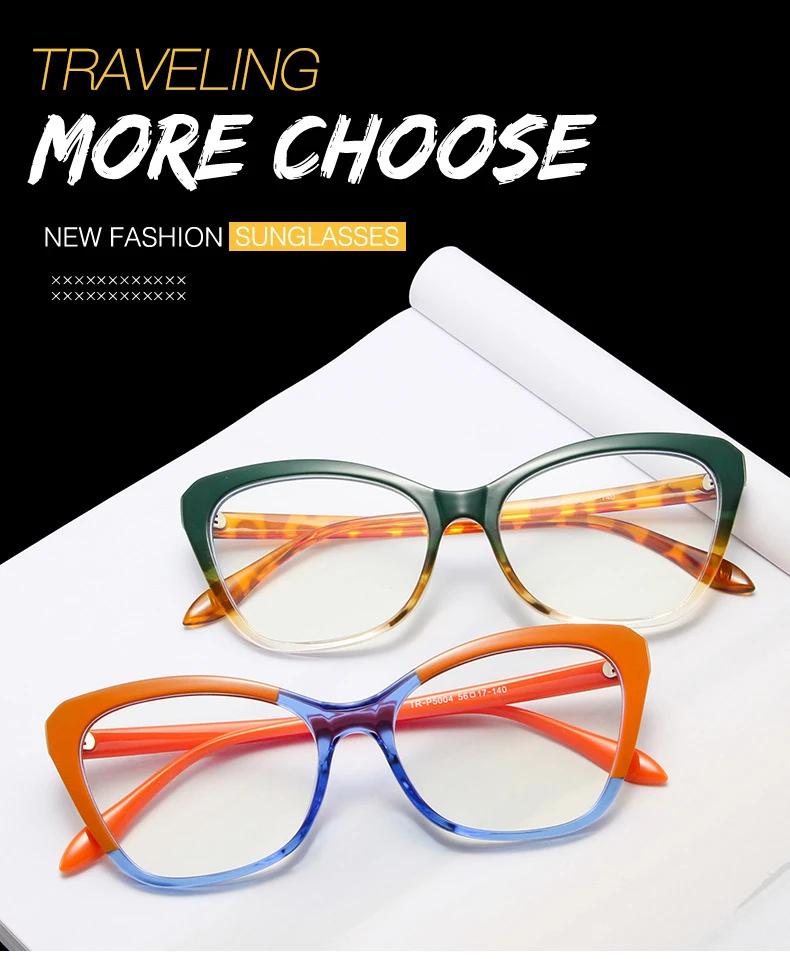 Square Nerd Blue Light Blocking Glasses Anti Blue Ray Computer Eyewear Frame