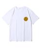 Oeta Basketball Logo Double Cotton Oversized Short Sleeve T-Shirt Ots26007(10 Colors) (Type A)