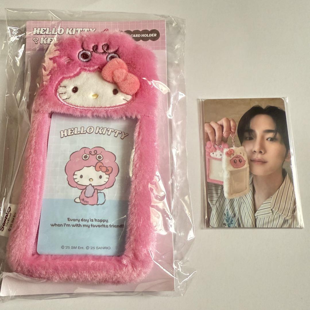 

[USED] SHINee Key Korea Hello Kitty POPUP Photo Card Holder