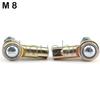 2pcs M8 8MM  tie rod ball joint ATV accessories tie rod ball for Quad 4-Wheeler 70 90 110 125 150 200 250cc Go Kart Karting