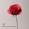 Silk Red Wedding Flower Arrangement for DIY Bedroom Decor